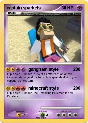 Pokemon captain sparkels