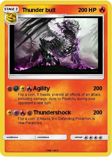 Pokemon Thunder bult
