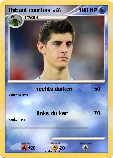 Pokemon thibaut courtois