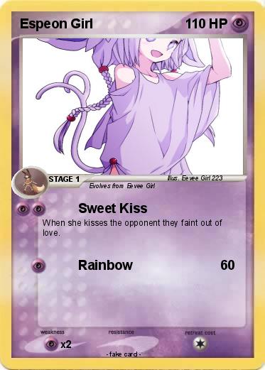 Pokemon Espeon Girl