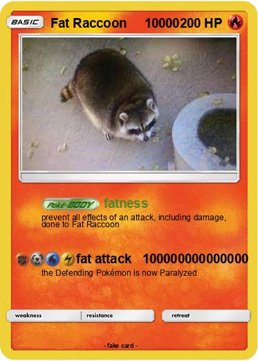 Pokemon Fat Raccoon     10000