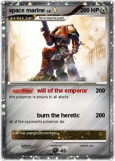 Pokemon space marine