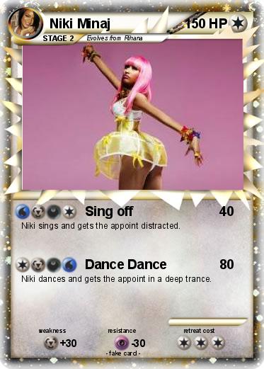 Pokemon Niki Minaj