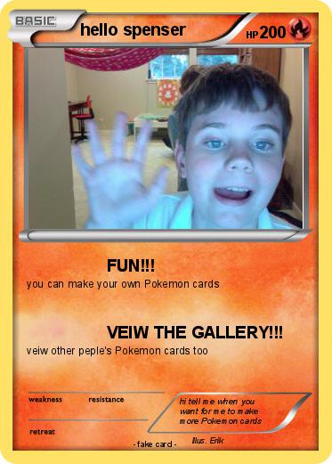 Pokemon hello spenser