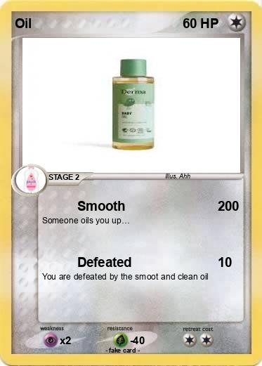 Pokemon Oil