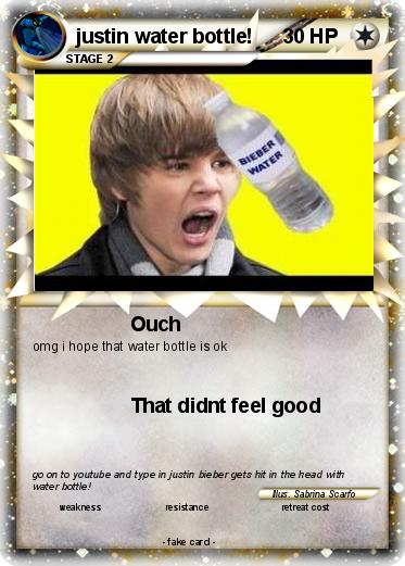 Pokemon justin water bottle!