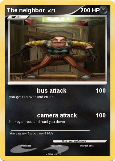 Pokemon The neighbor