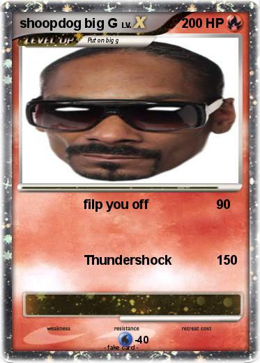 Pokemon shoopdog big G