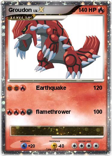 Pokemon Groudon