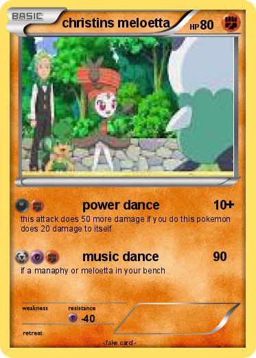Pokemon christins meloetta