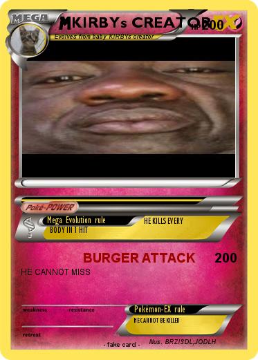 Pokemon KIRBYs CREATOR