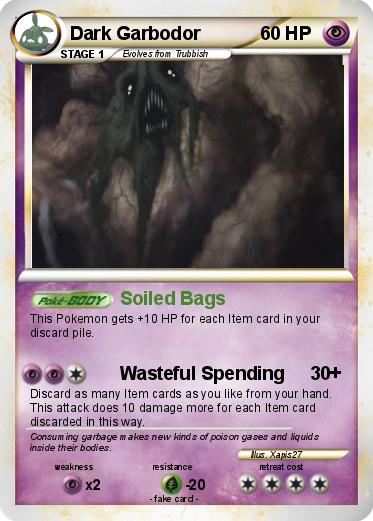 Pokemon Dark Garbodor