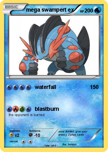 Pokemon mega swampert ex