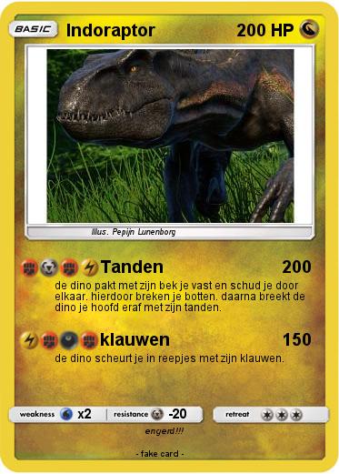 Pokemon Indoraptor