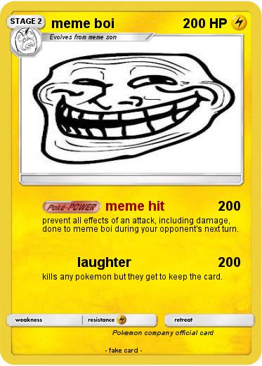 Pokemon meme boi
