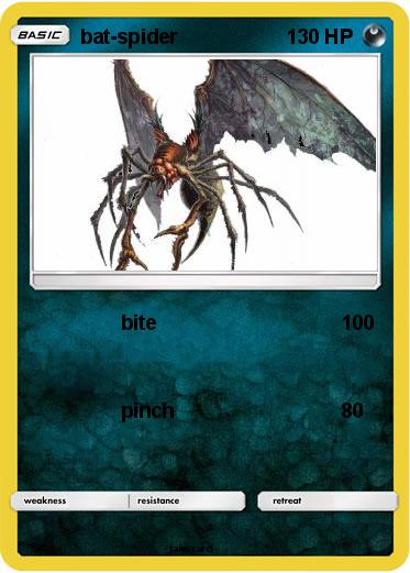 Pokemon bat-spider