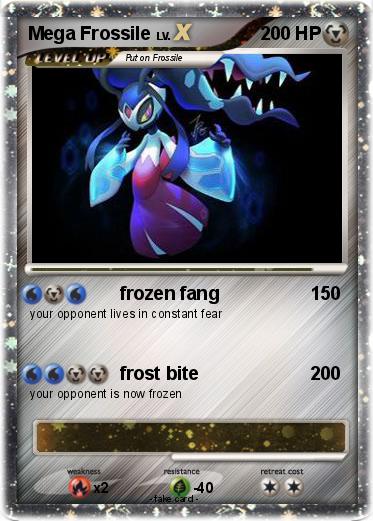 Pokemon Mega Frossile