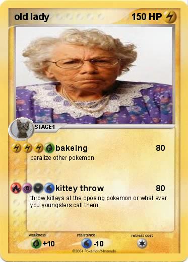 Pokemon old lady