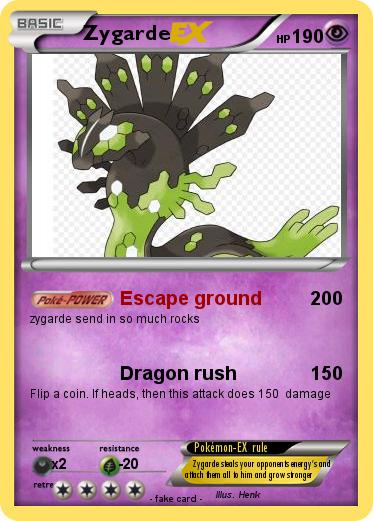 Pokemon Zygarde