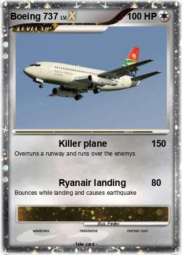 Pokemon Boeing 737