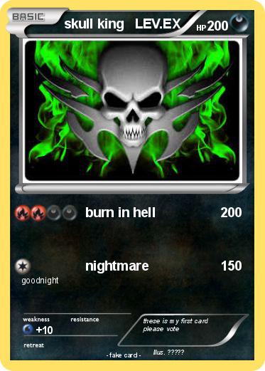 Pokemon skull king   LEV.EX