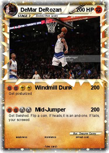 Pokemon DeMar DeRozan