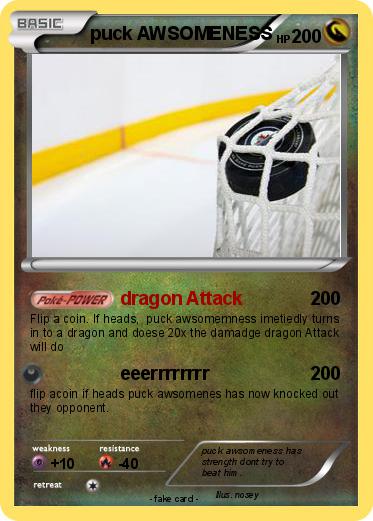 Pokemon puck AWSOMENESS