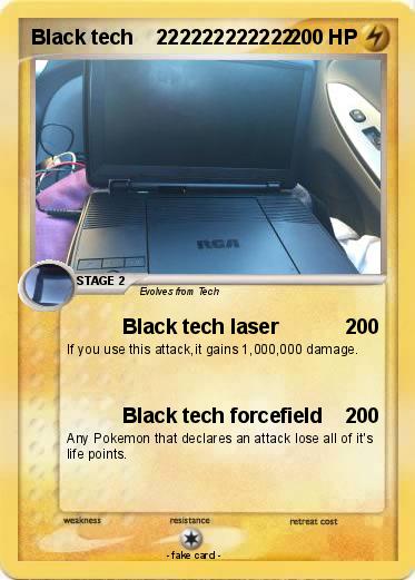 Pokemon Black tech    222222222222