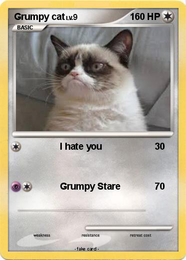 Pokemon Grumpy cat