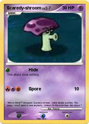 Pokemon Scaredy-shroom