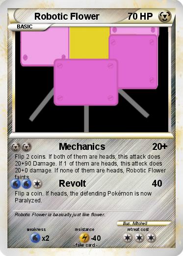 Pokemon Robotic Flower