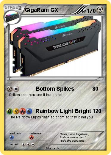 Pokemon GigaRam GX