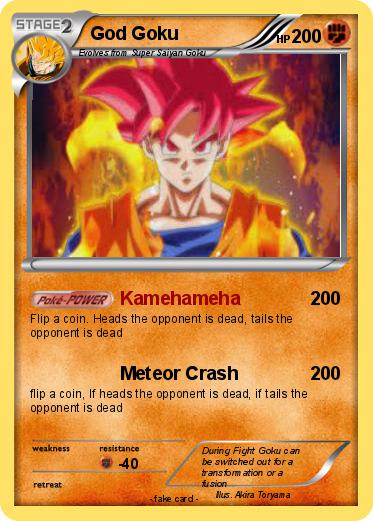 Pokemon God Goku