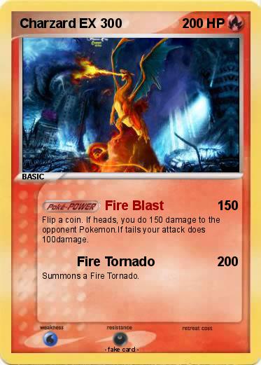 Pokemon Charzard EX 300