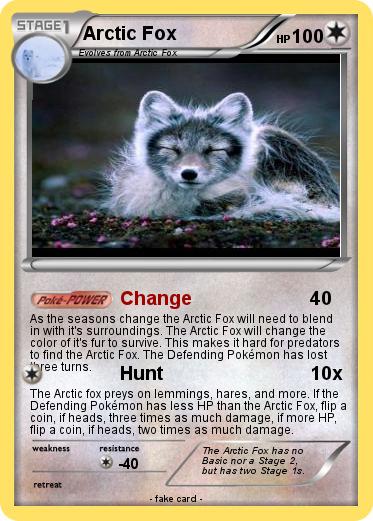Pokemon Arctic Fox