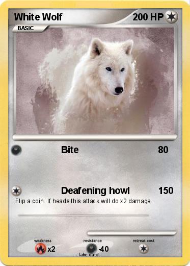 Pokemon White Wolf