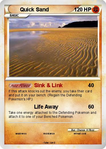 Pokemon Quick Sand