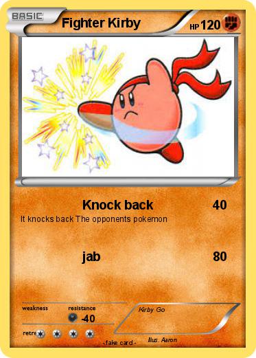 Pokemon Fighter Kirby