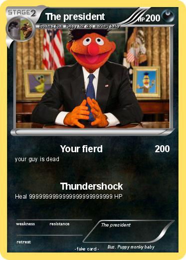 Pokemon The president