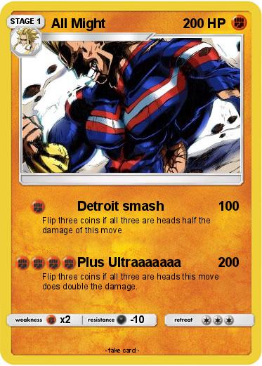 Pokemon All Might