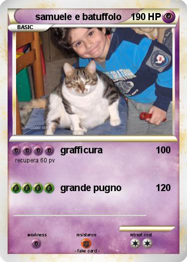 Pokemon samuele e batuffolo