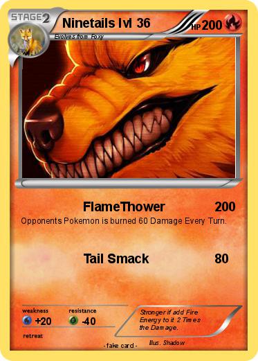 Pokemon Ninetails lvl 36