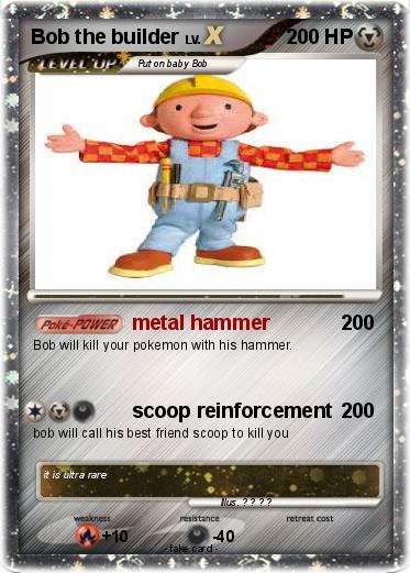 Pokemon Bob the builder