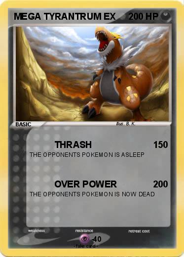 Pokemon MEGA TYRANTRUM EX