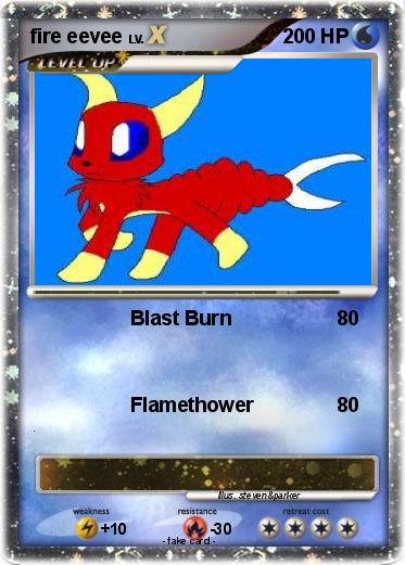 Pokemon fire eevee