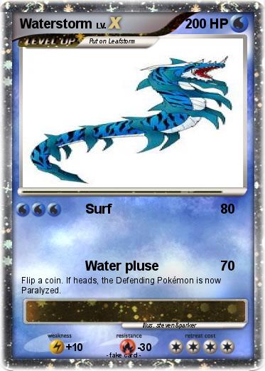 Pokemon Waterstorm