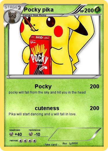 Pokemon Pocky pika