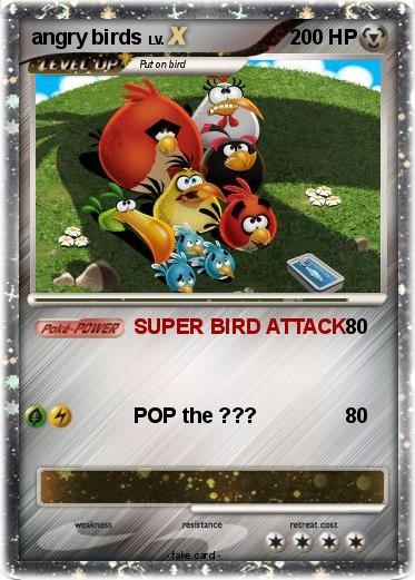 Pokemon angry birds