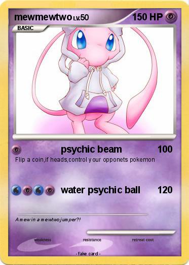 Pokemon mewmewtwo