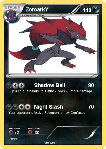 Pokemon ZoroarkY